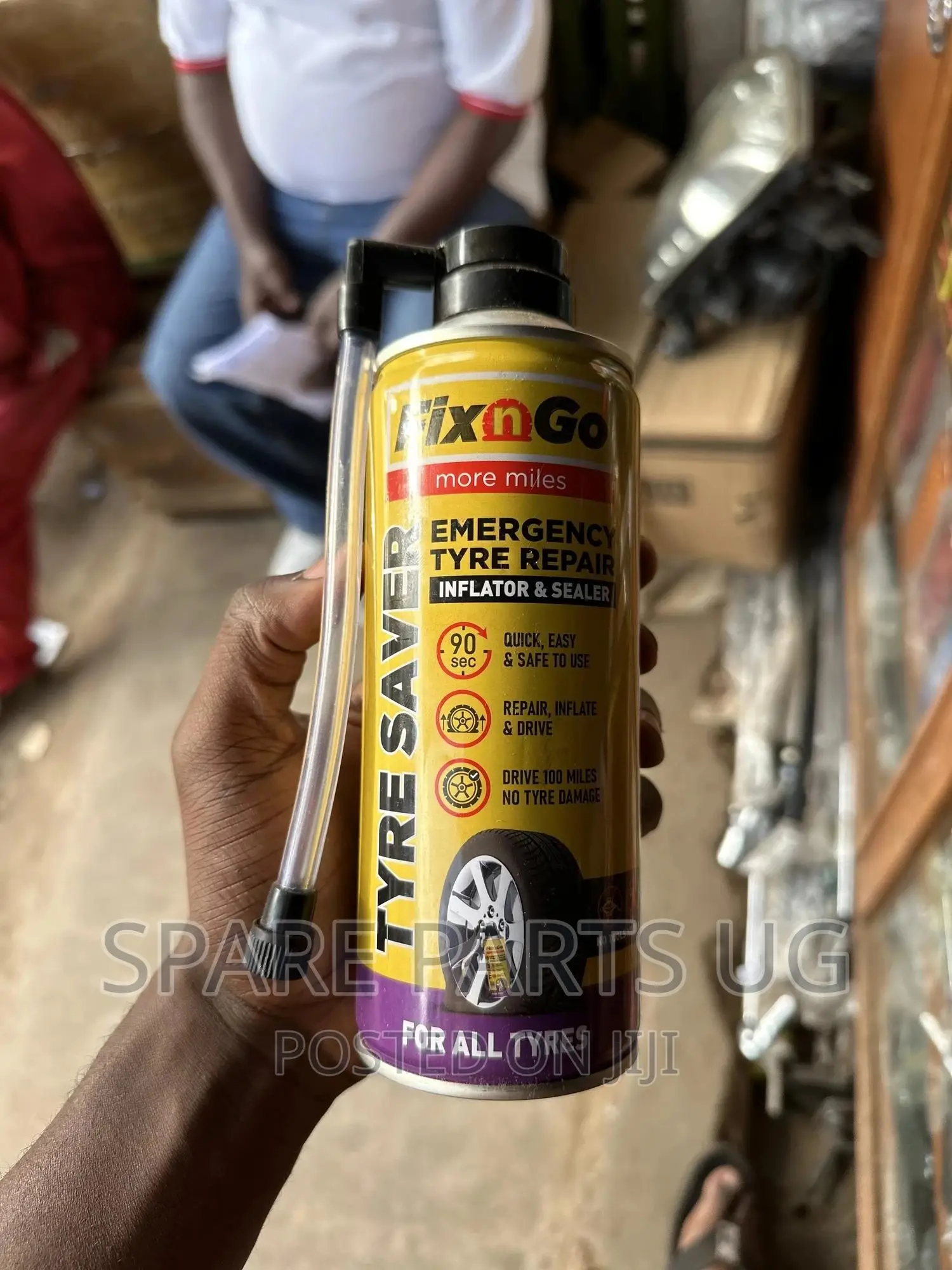 Emergency Tyre Repair Inflator Sealer