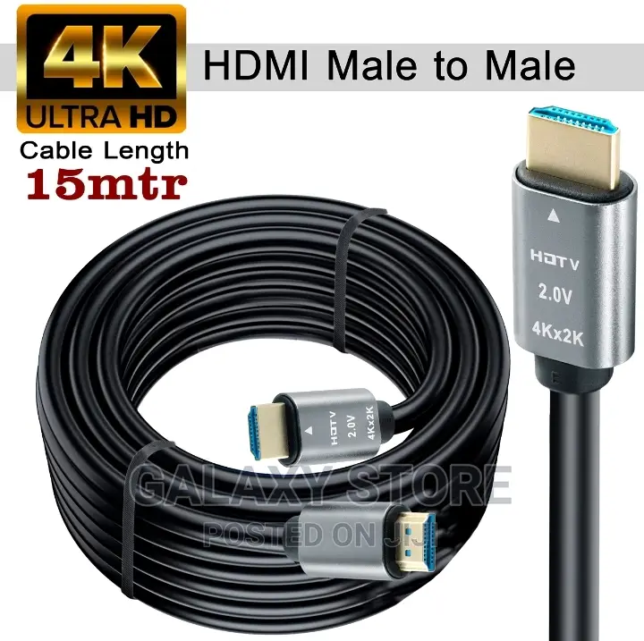  10M HDMI to HDMI Cable 2.0 Ultra High Speed Data HD Video