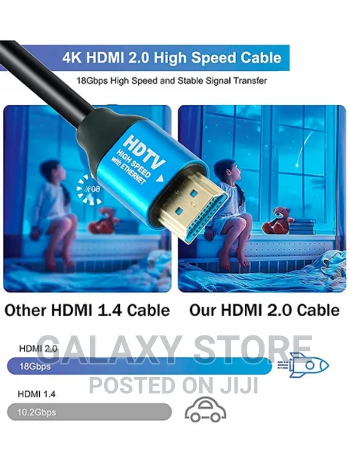  10M HDMI to HDMI Cable 2.0 Ultra High Speed Data HD Video
