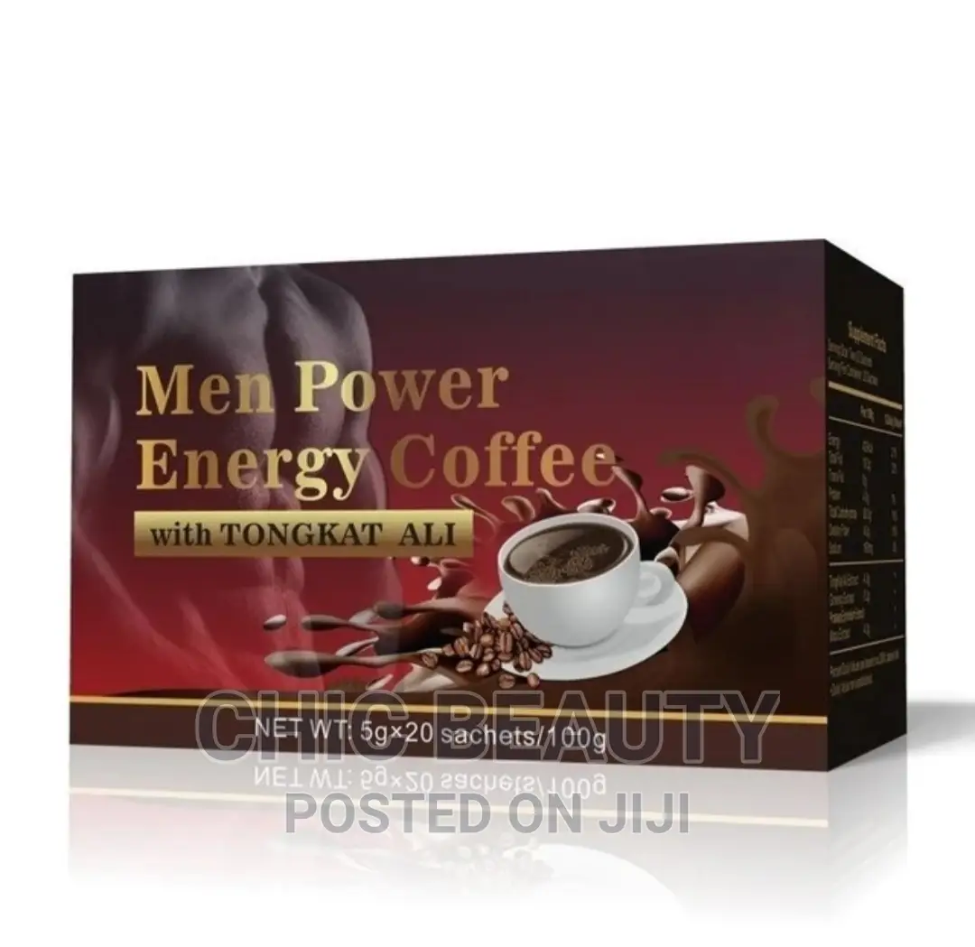 Man Power Energy Coffee 20 Satchets in a Box
