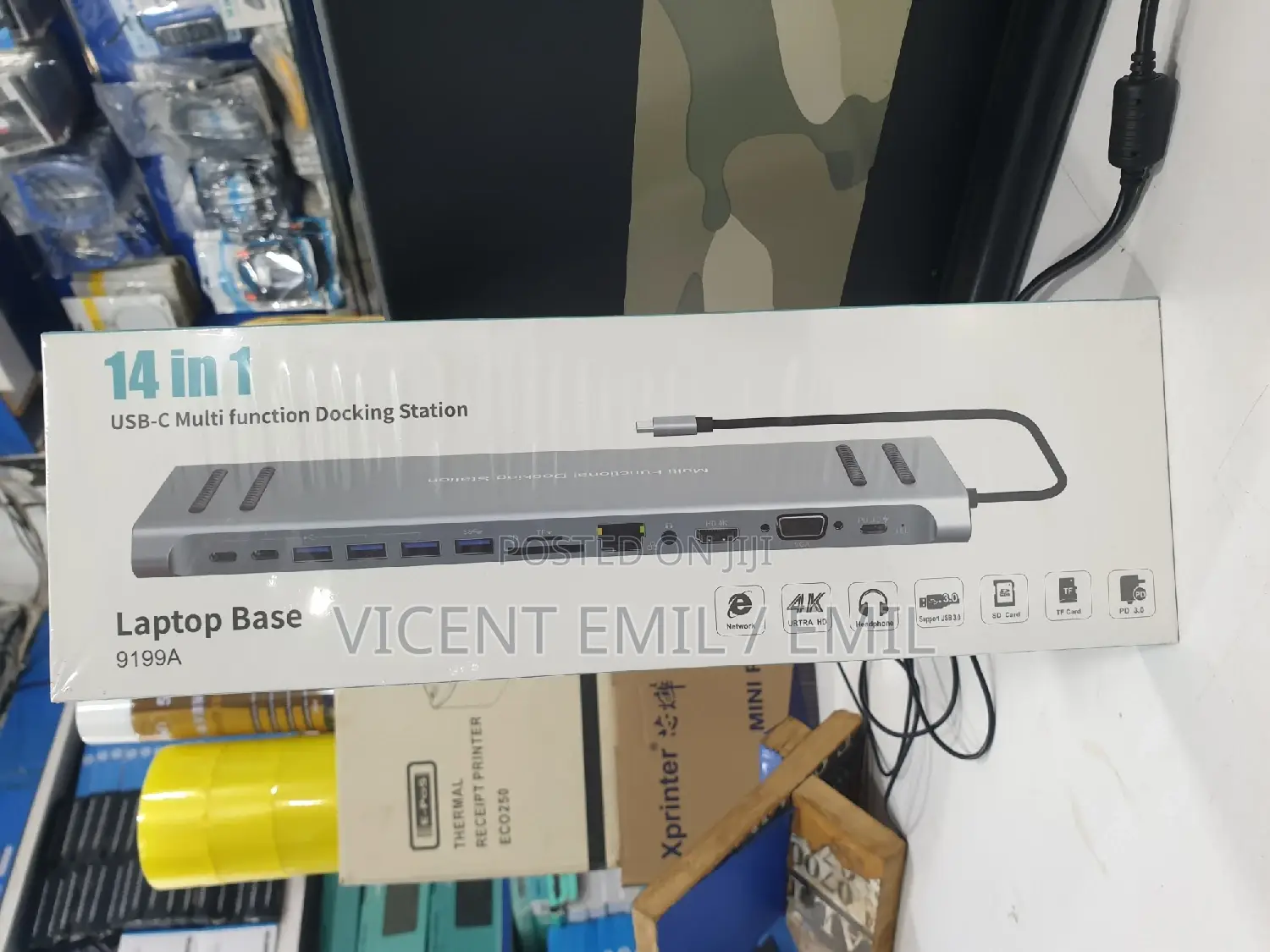 USB Type C Multifunctional Docking Station 14 in 1