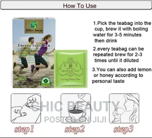 Energy Tonic Herbal Tea Best to Take Before Exercising, Gym