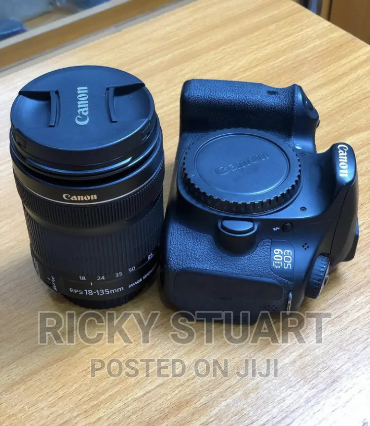Canon 60D WTH 18-135mm Lens