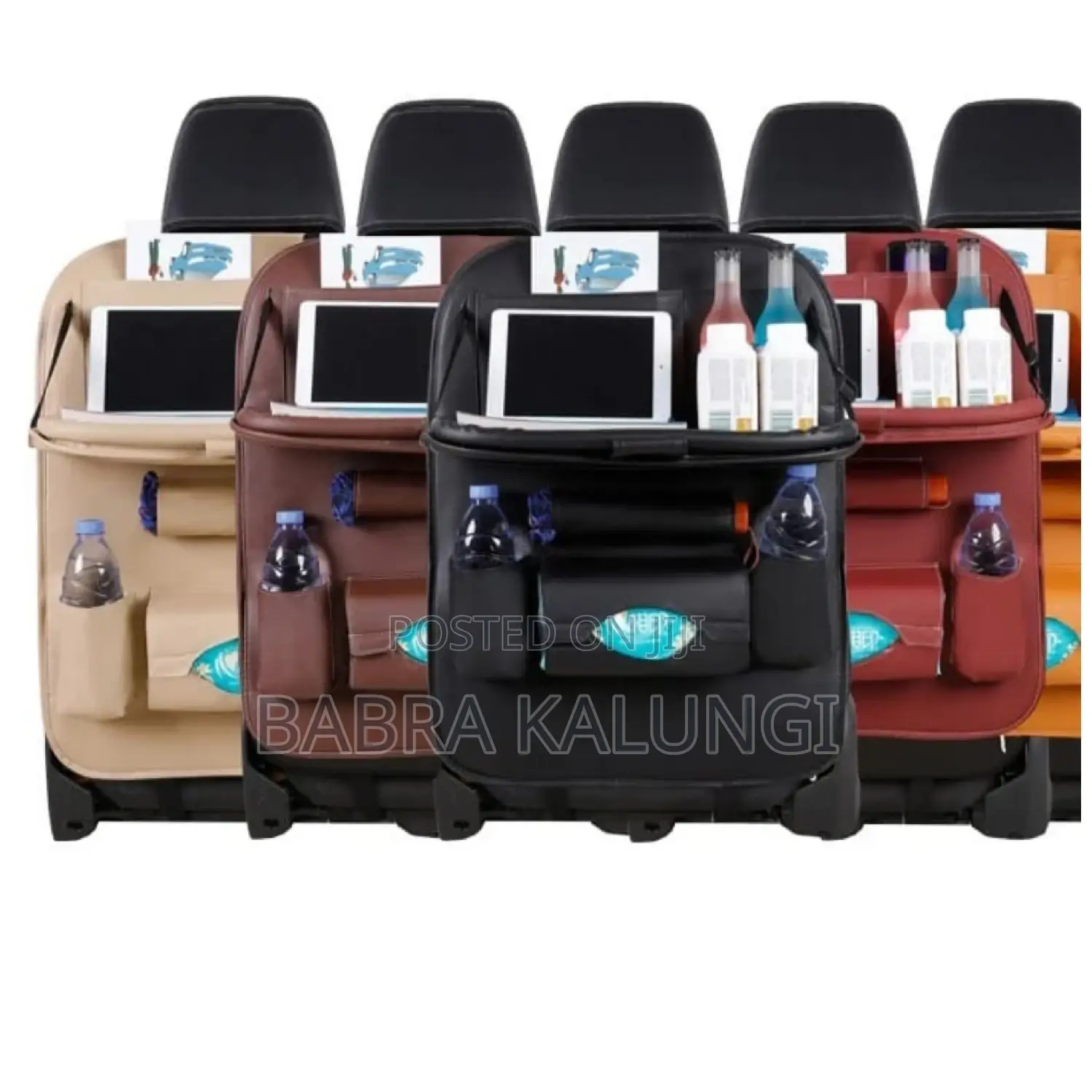 Car Seat Back Storage Bags