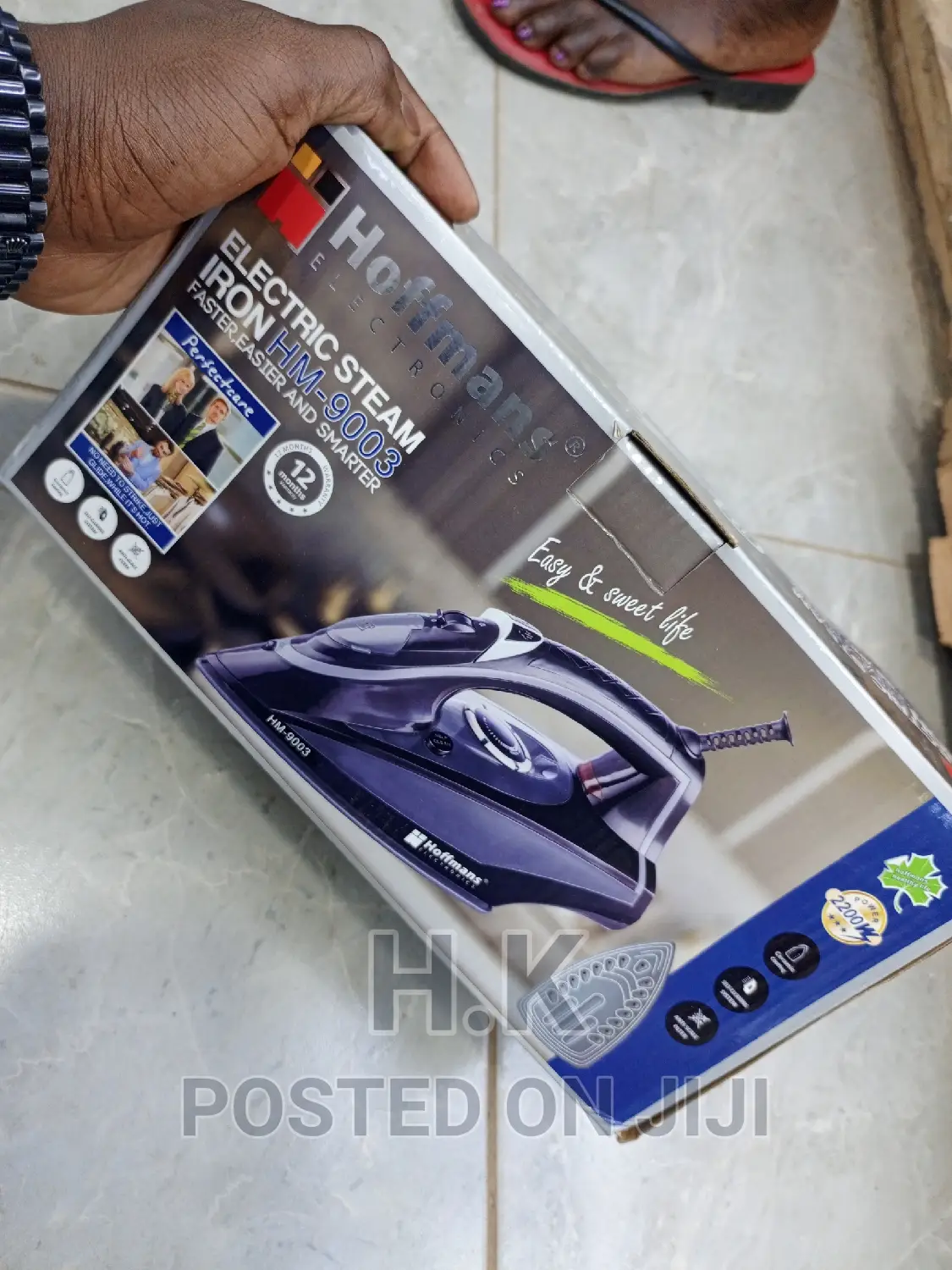 Hoffman Electric Steam Iron