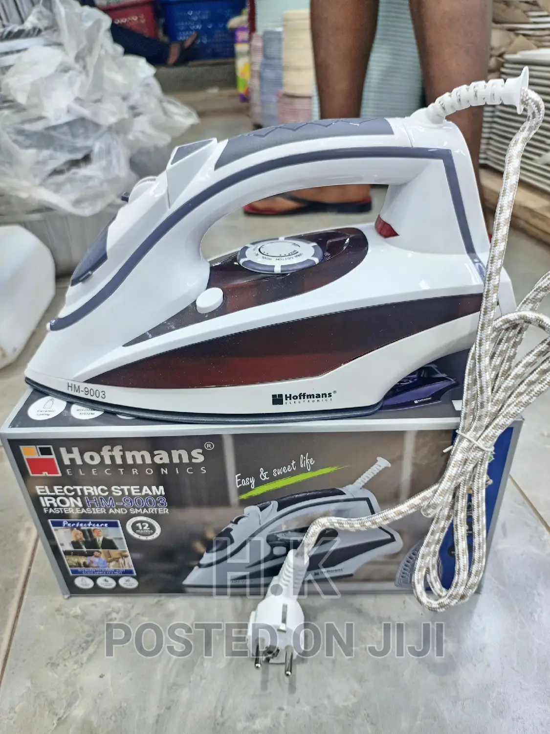Hoffman Electric Steam Iron