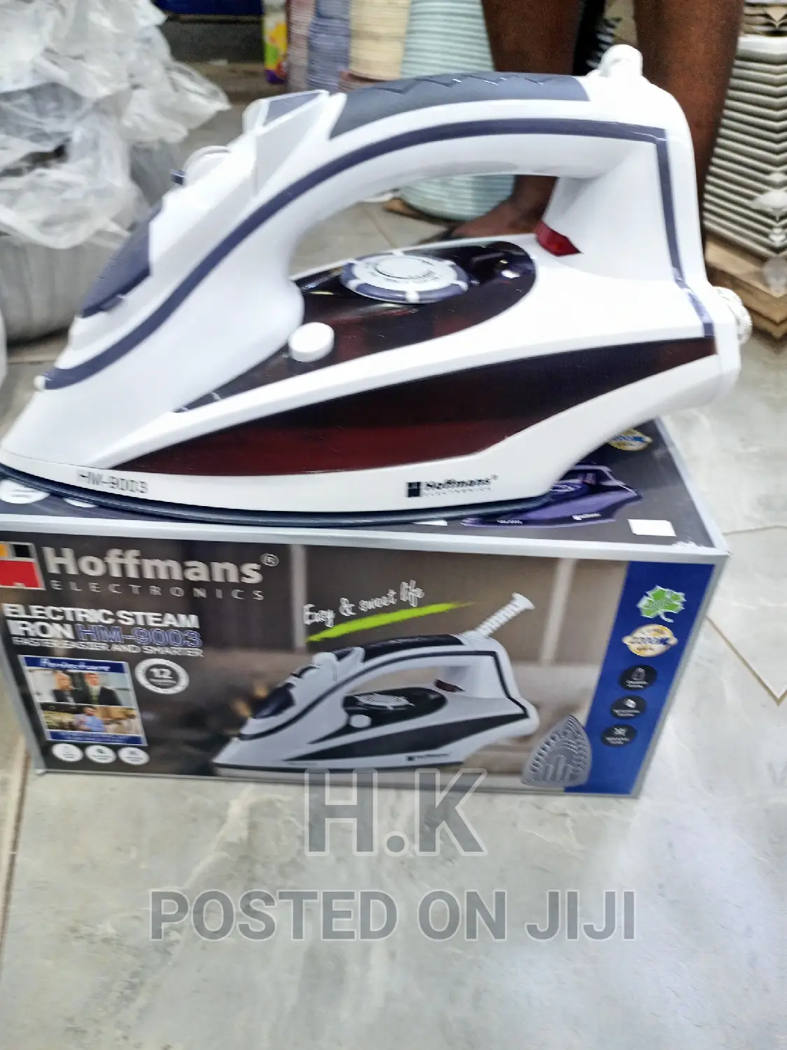 Hoffman Electric Steam Iron
