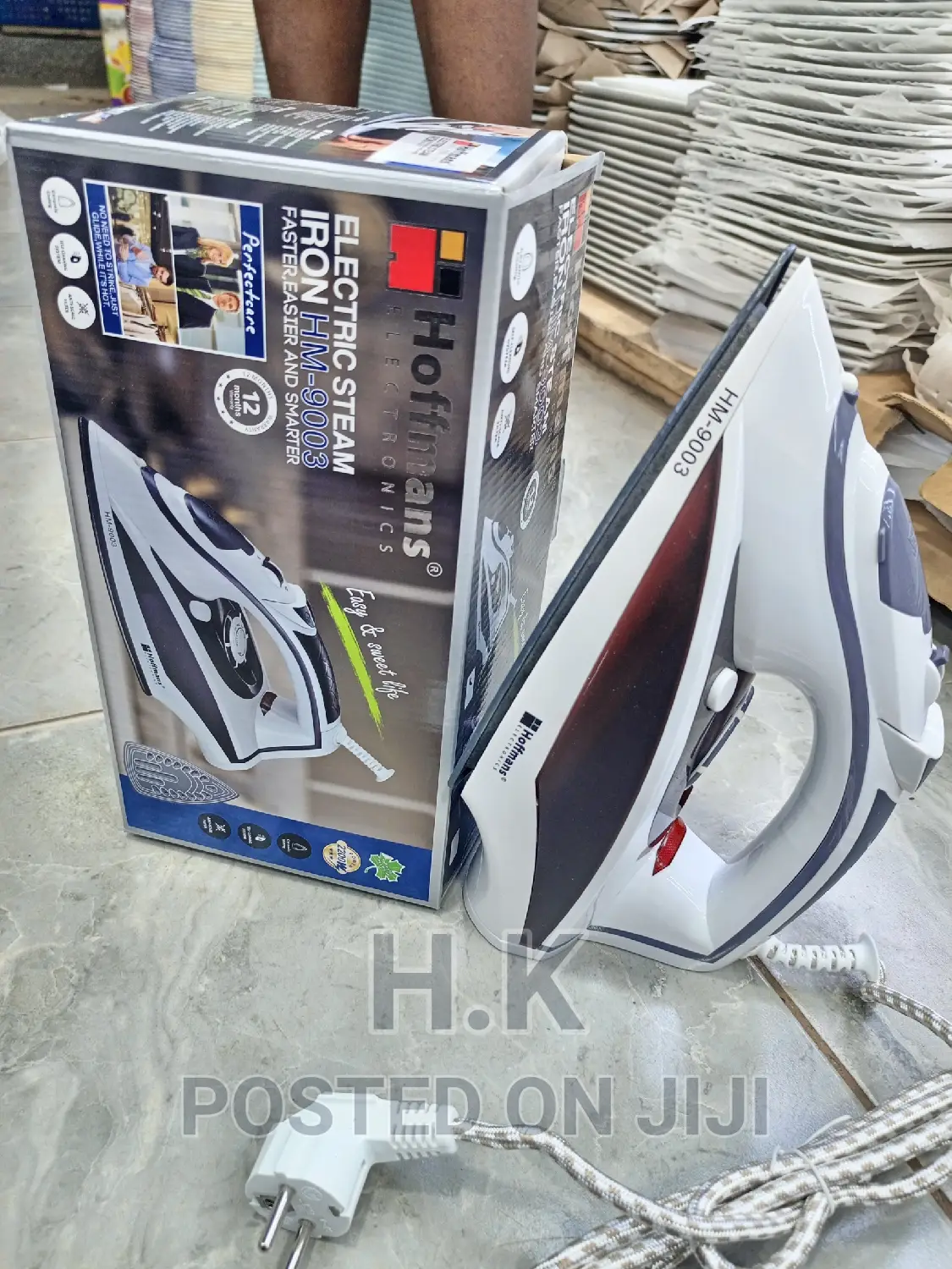 Hoffman Electric Steam Iron