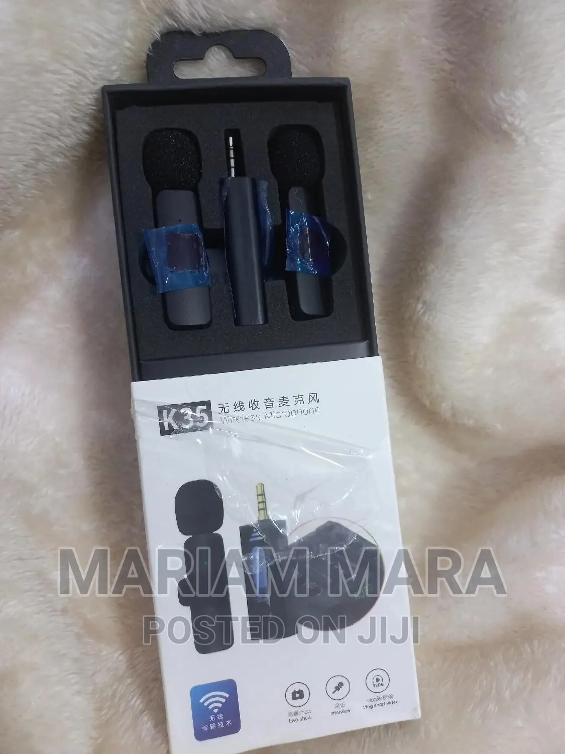 Double Wireless Microphone/ Lapel