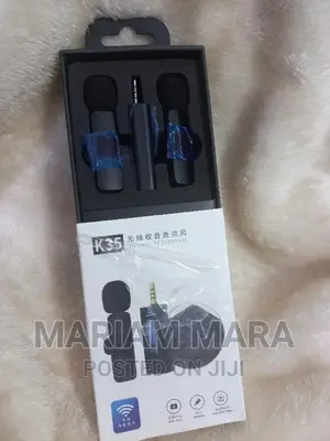 Double Wireless Microphone/ Lapel