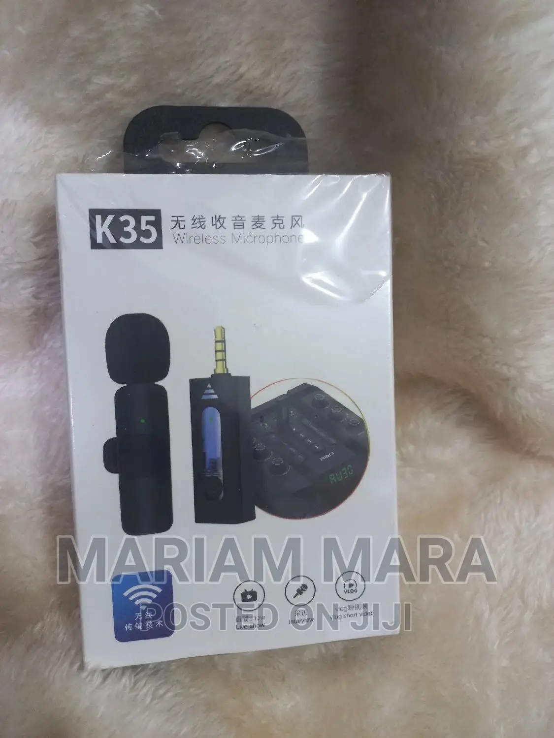 Double Wireless Microphone/ Lapel