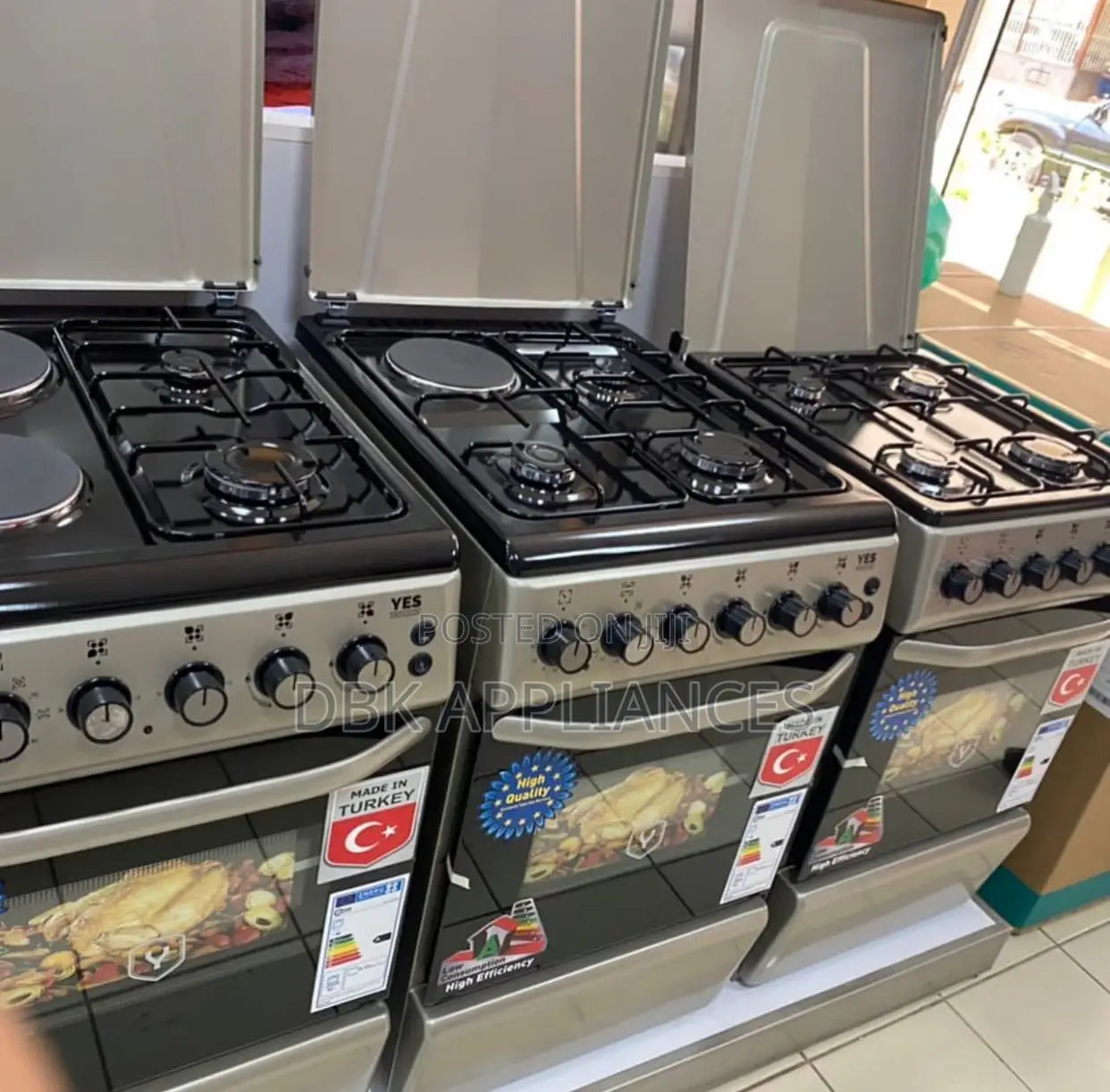 Yes Cookers Available Both Gas Electric