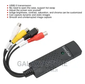 Easycap Usb2.0 Capture Card 4channel Video TV DVD VHS Audio