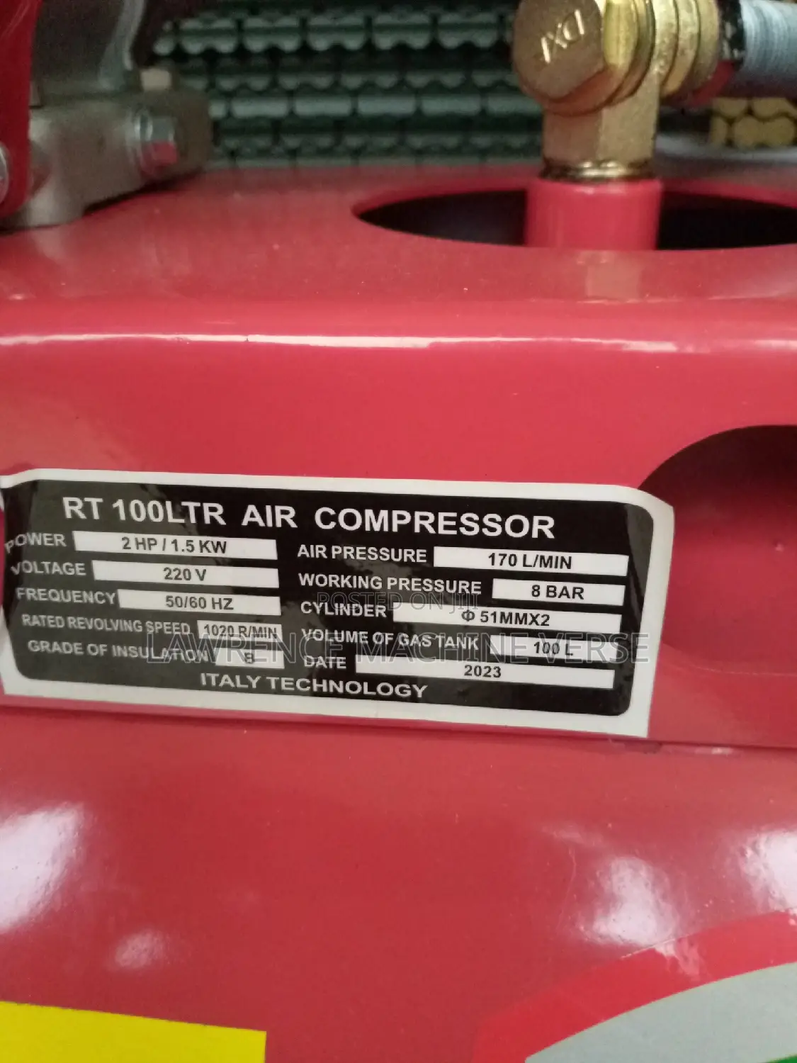 Gasoline and Electric Air Compressor 100L
