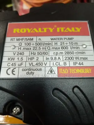 Electric Surface Water Pump 2"