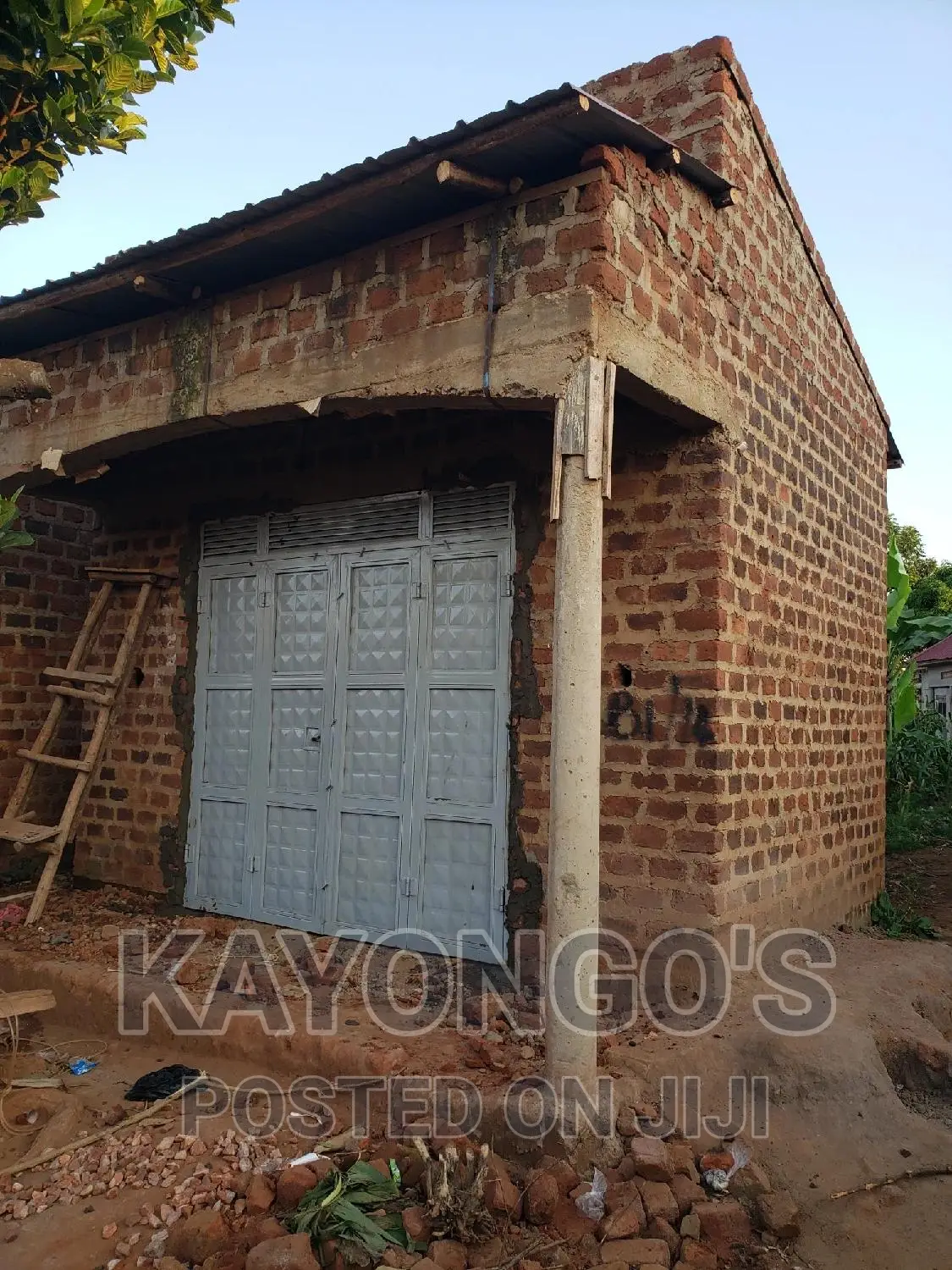 Shope Door 8x8ft With Strong Pipes and Plates