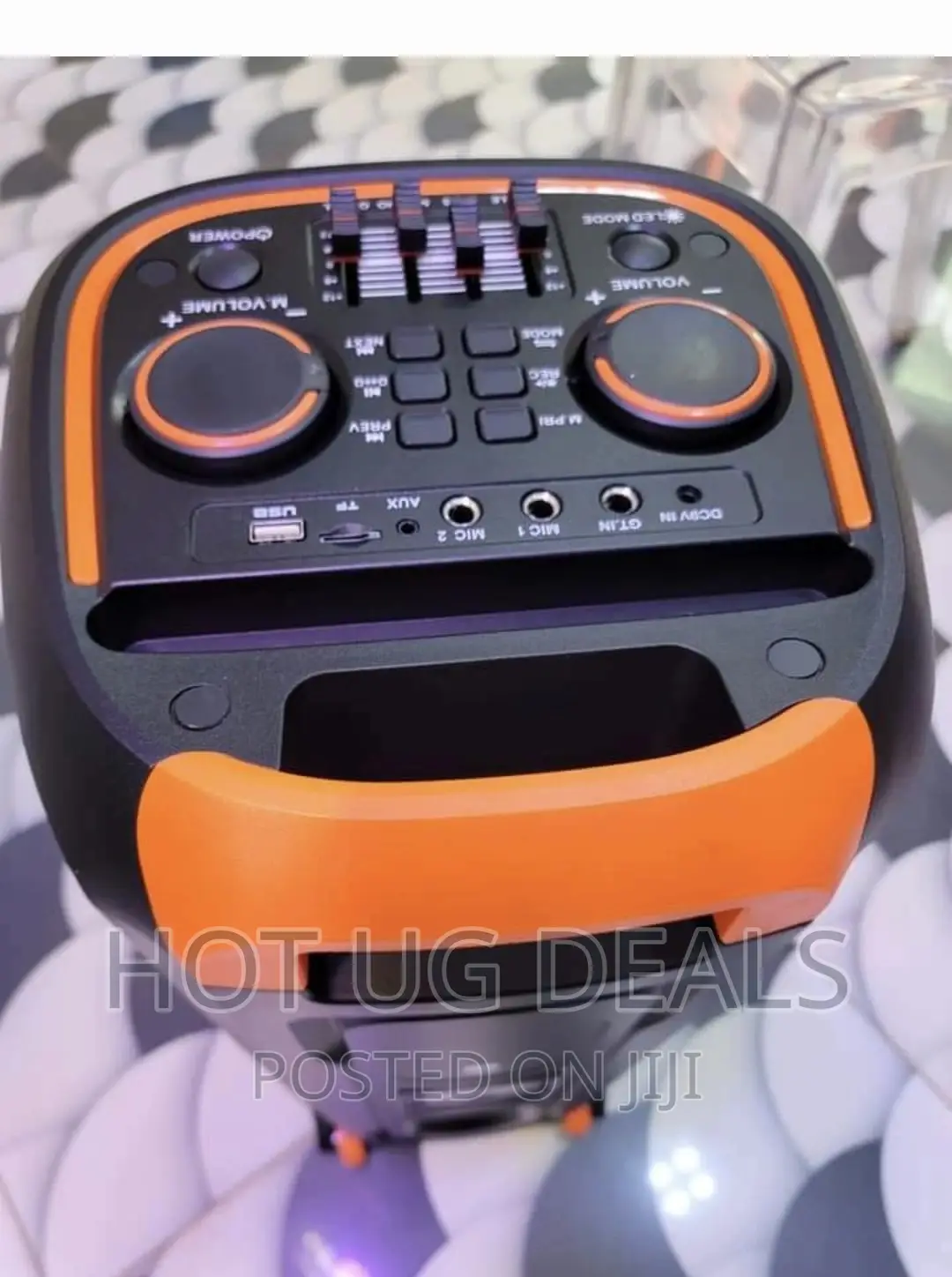 Smartplus Party Box Speaker With Long Lasting Battery- Black