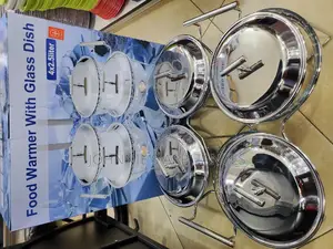 Food Warmer With Glass Dish