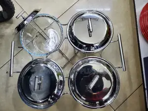 Food Warmer With Glass Dish