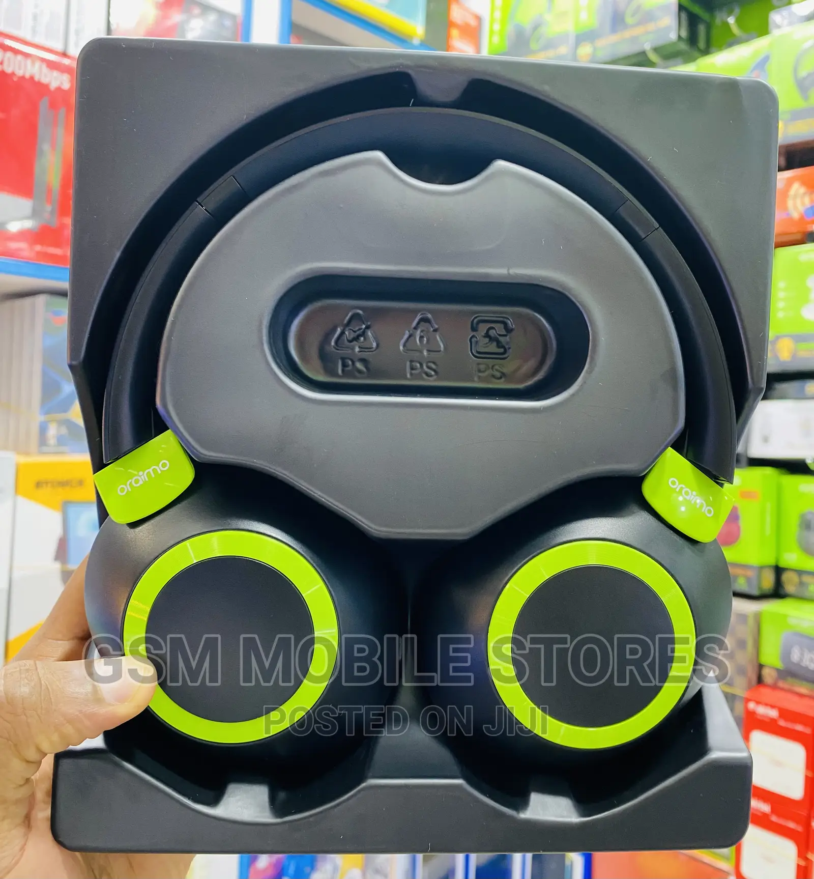 Oraimo Boompop 2 Havy Bass Stereo 60hrs Playtime Headphones