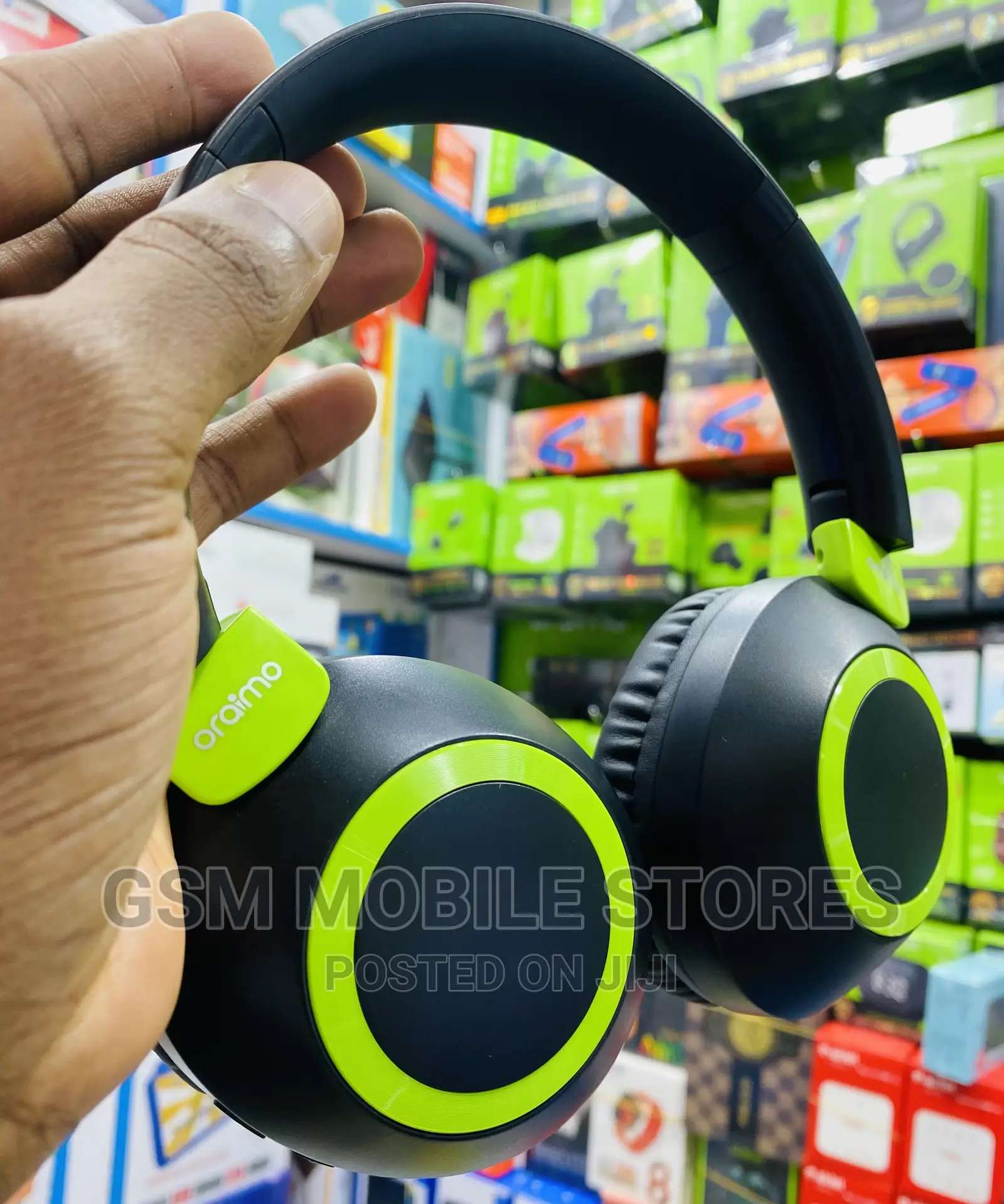 Oraimo Boompop 2 Havy Bass Stereo 60hrs Playtime Headphones