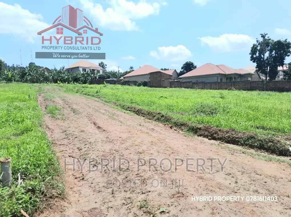 Prime Plots for Sale at Wakiso Town Land Estate~Hoima Road.