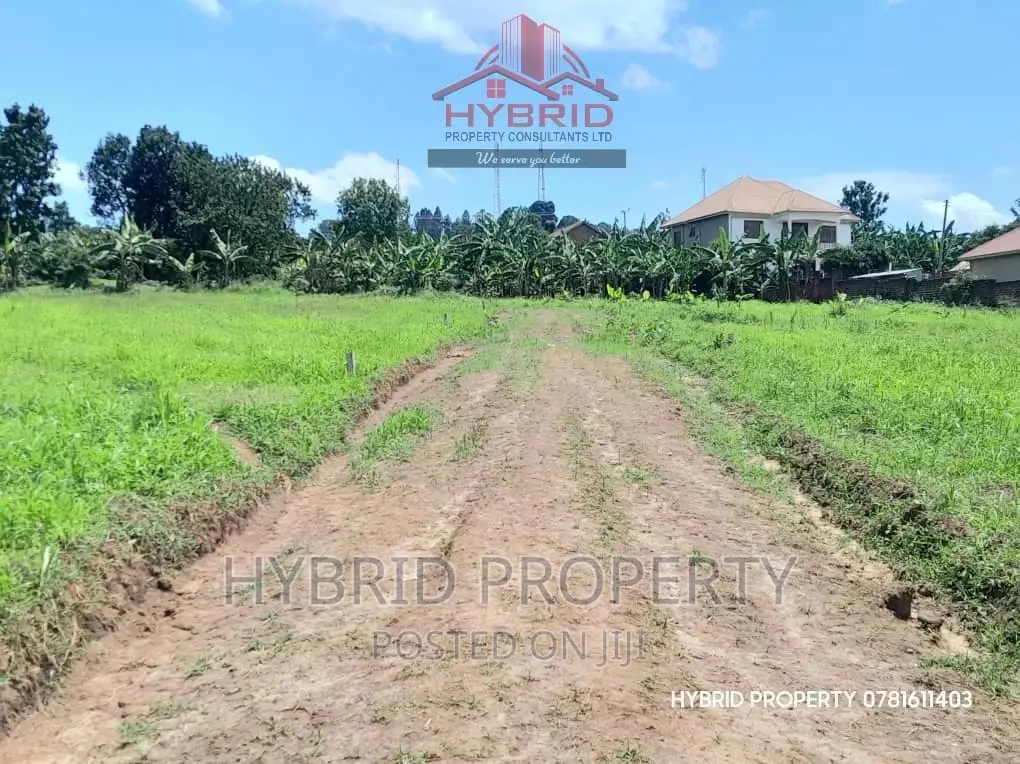 Prime Plots for Sale at Wakiso Town Land Estate~Hoima Road.