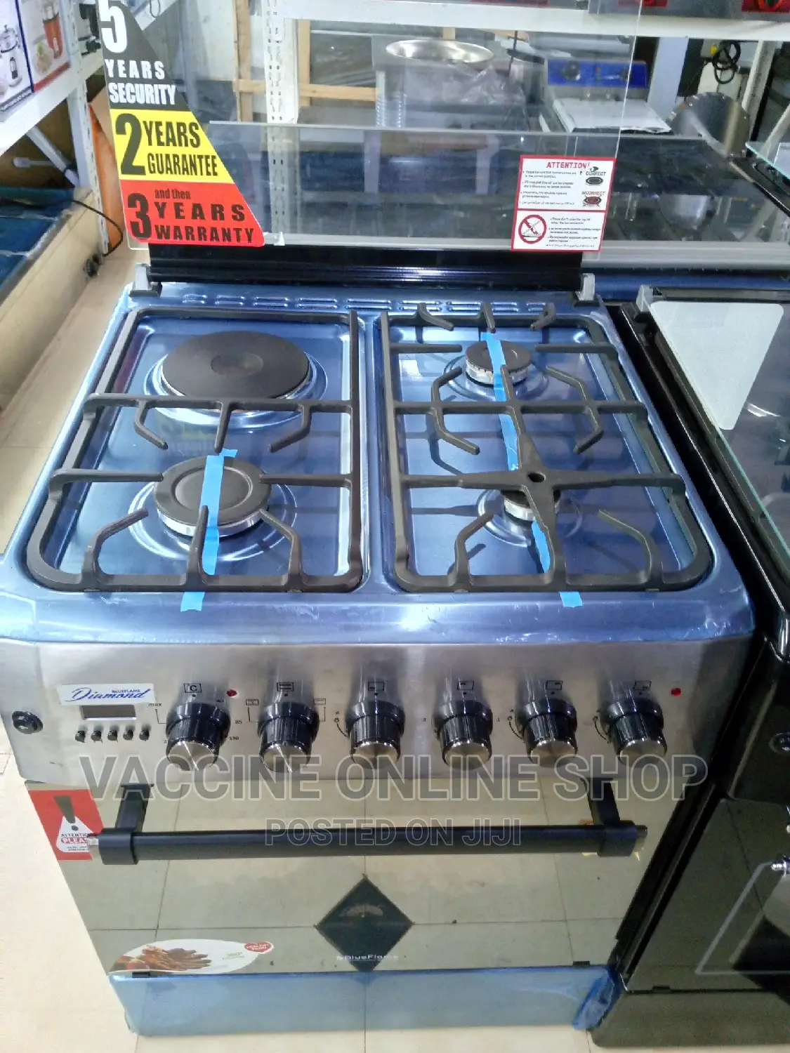 Blueflame 3gas+1electric 60*60/ Blueflame Cooker 3+1 (-D14