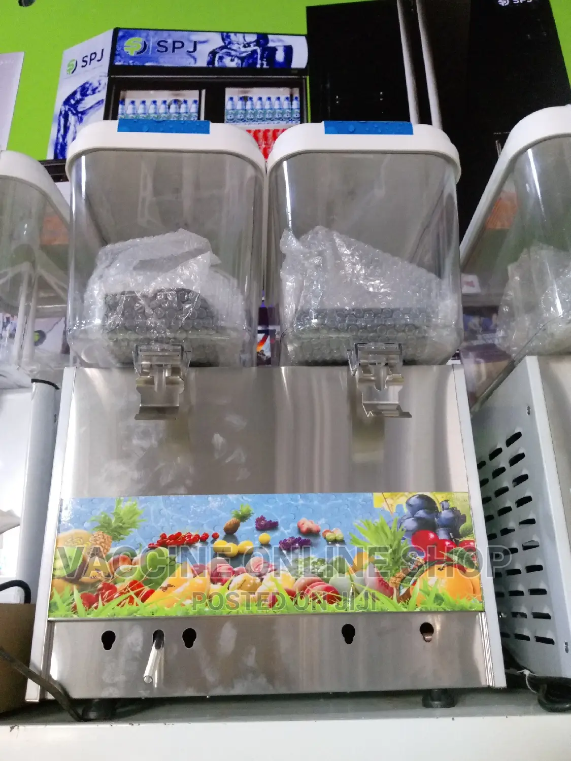 Snow White Double Juice Dispenser/ Juice Dispenser B12