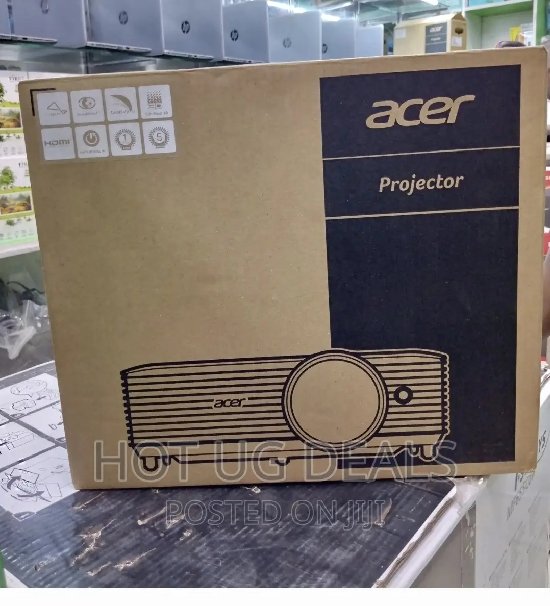 Acer X1123 Hdmi Acer Projector Full Hd - Black