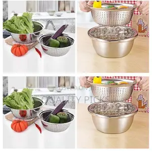 Stainless Fruit Washing Basket