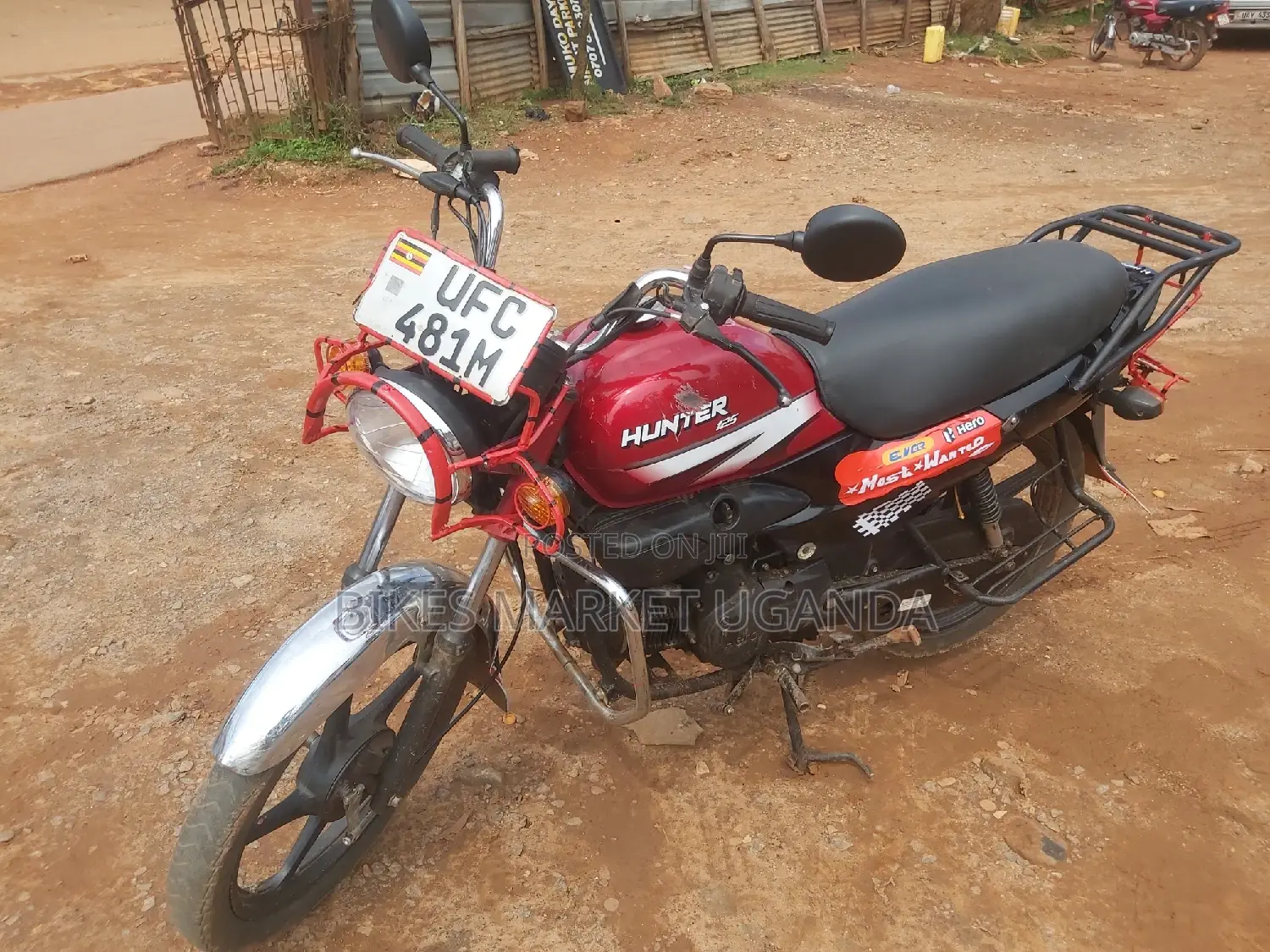 Hero Hunter 125 2020 Red