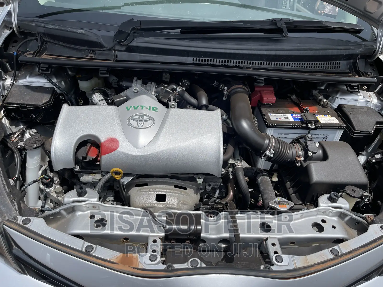 Toyota Vitz 1.3 AWD 5dr 2014 Silver