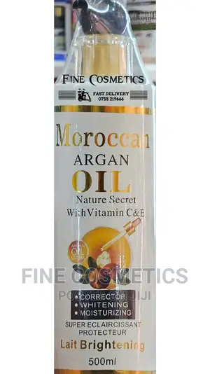MOROCCAN ARGAN OIL Brightening Body Lotion With Vitamin C E