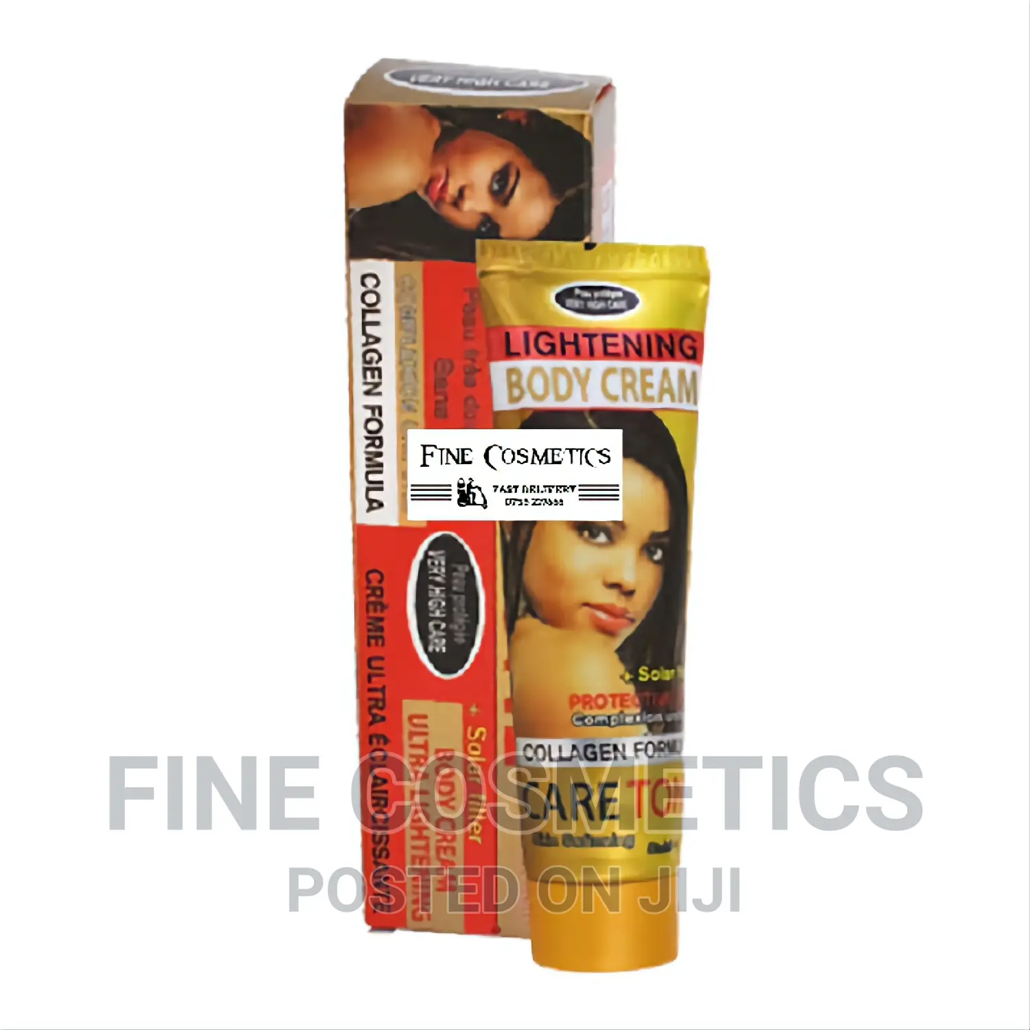 CARETONE Lightening Body Products With Collagen Formula