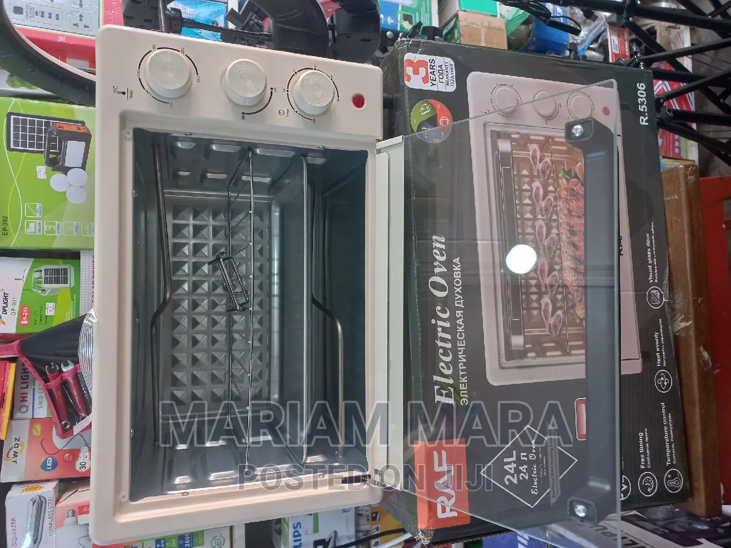 RAF Electric Oven 24 Litres
