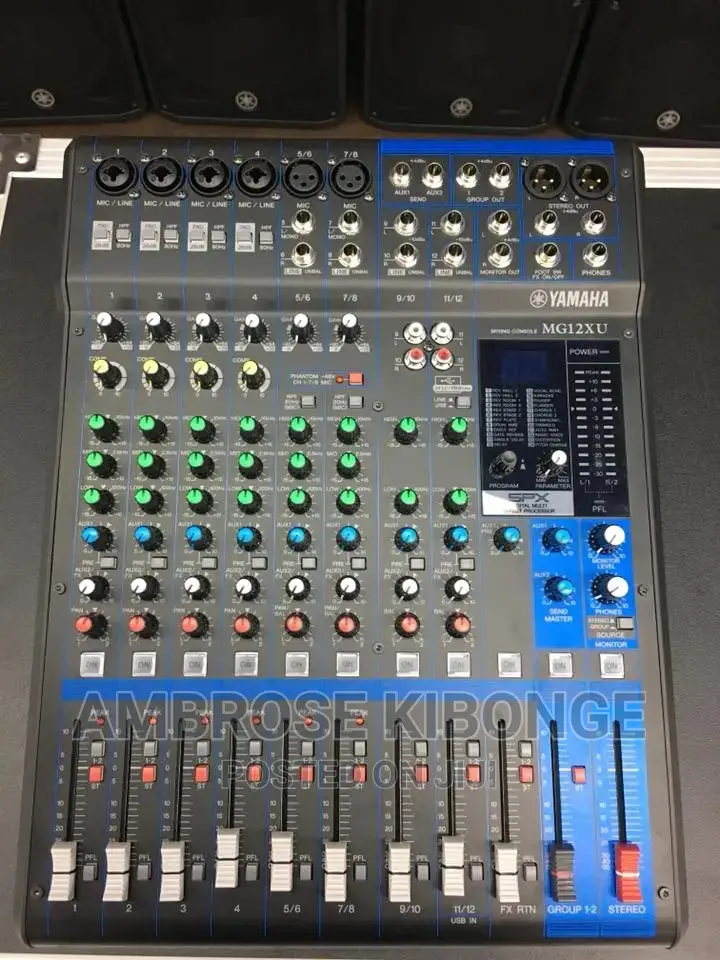 Premium Performance Yamaha MG12-XU Bluetooth USB Music Mixer