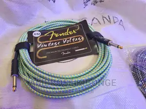 Original FENDER Paired 1/4" Straight Guitar/Instrument Cable