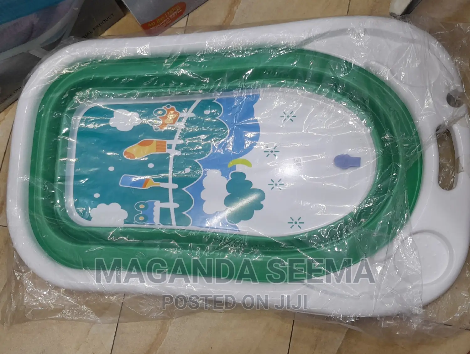 Baby Folding Bathtub