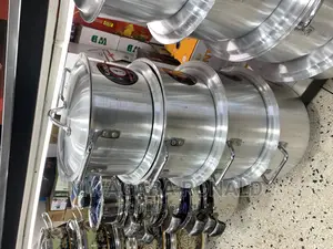 Heavy Stainless Steel 4pc Set With Covers Serving Dishes