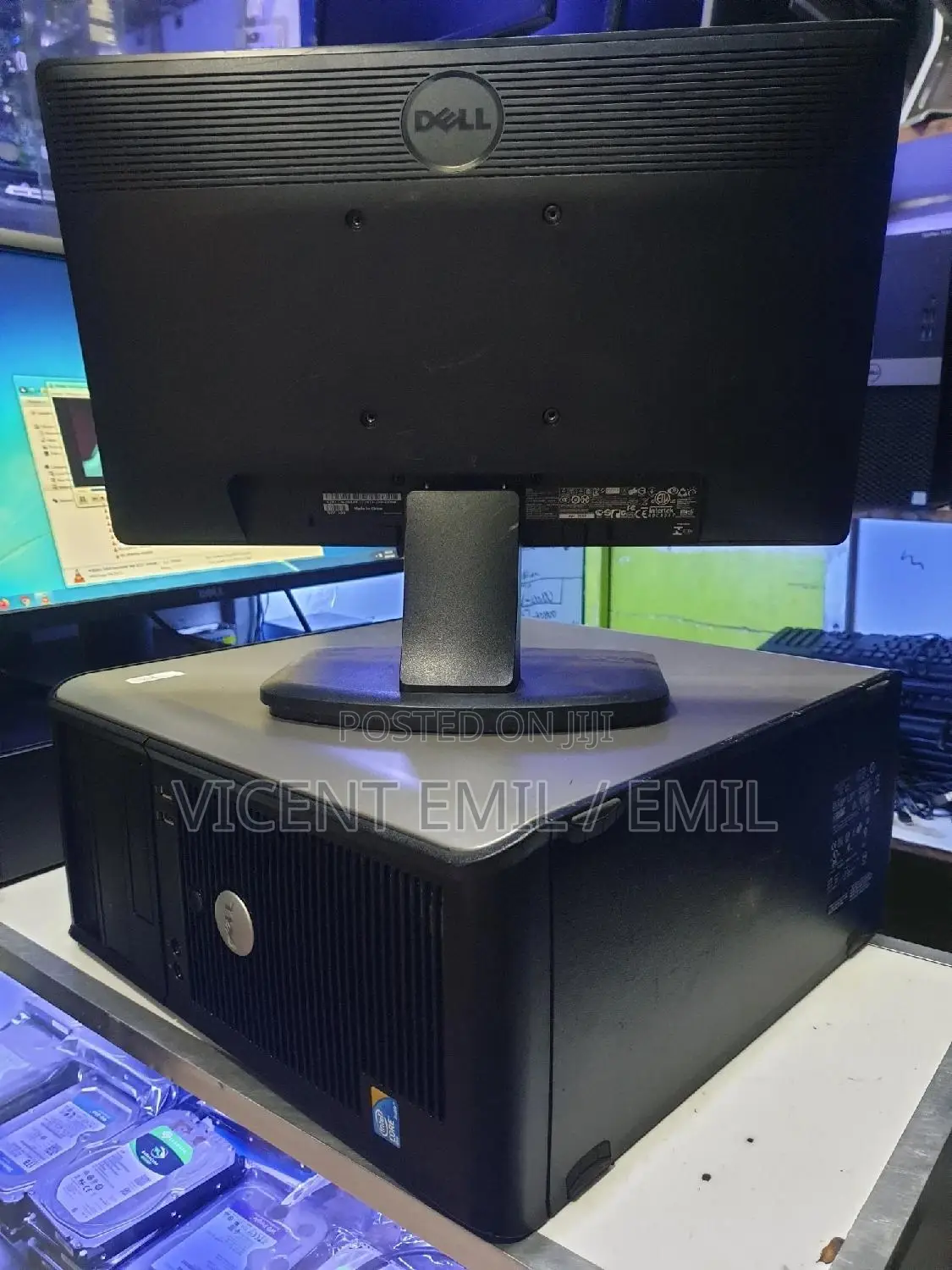 Desktop Computer Dell 2GB Intel Core 2 Duo HDD 250GB