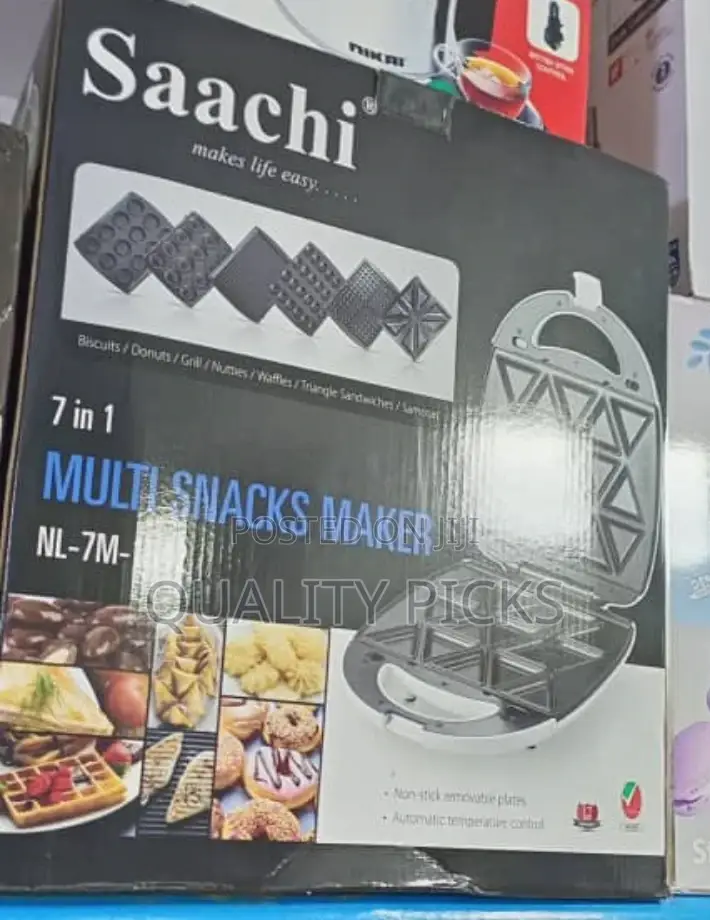 7 in 1 Saachi Snacks Maker