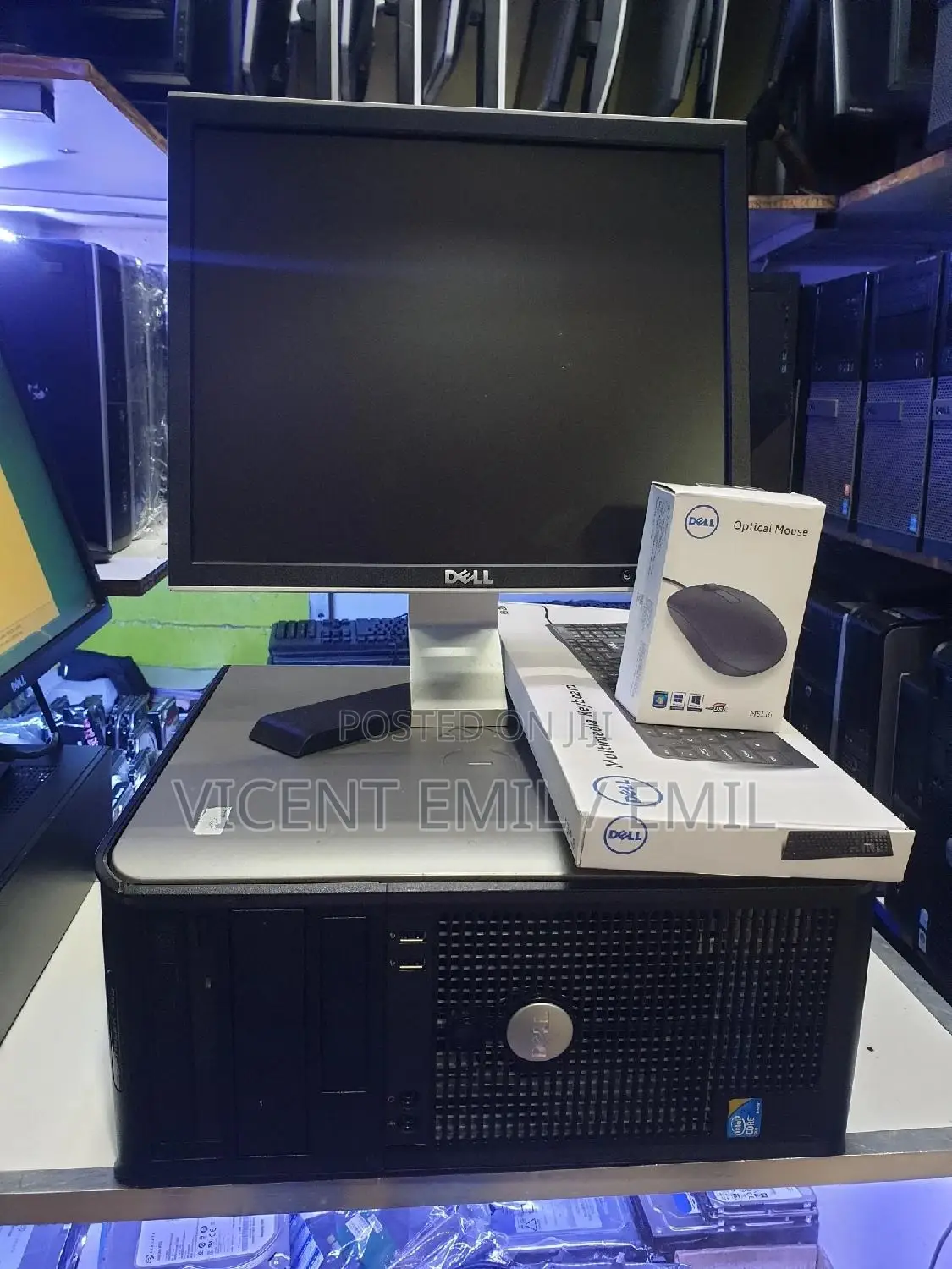 Desktop Computer Dell 2GB Intel Core 2 Duo HDD 250GB
