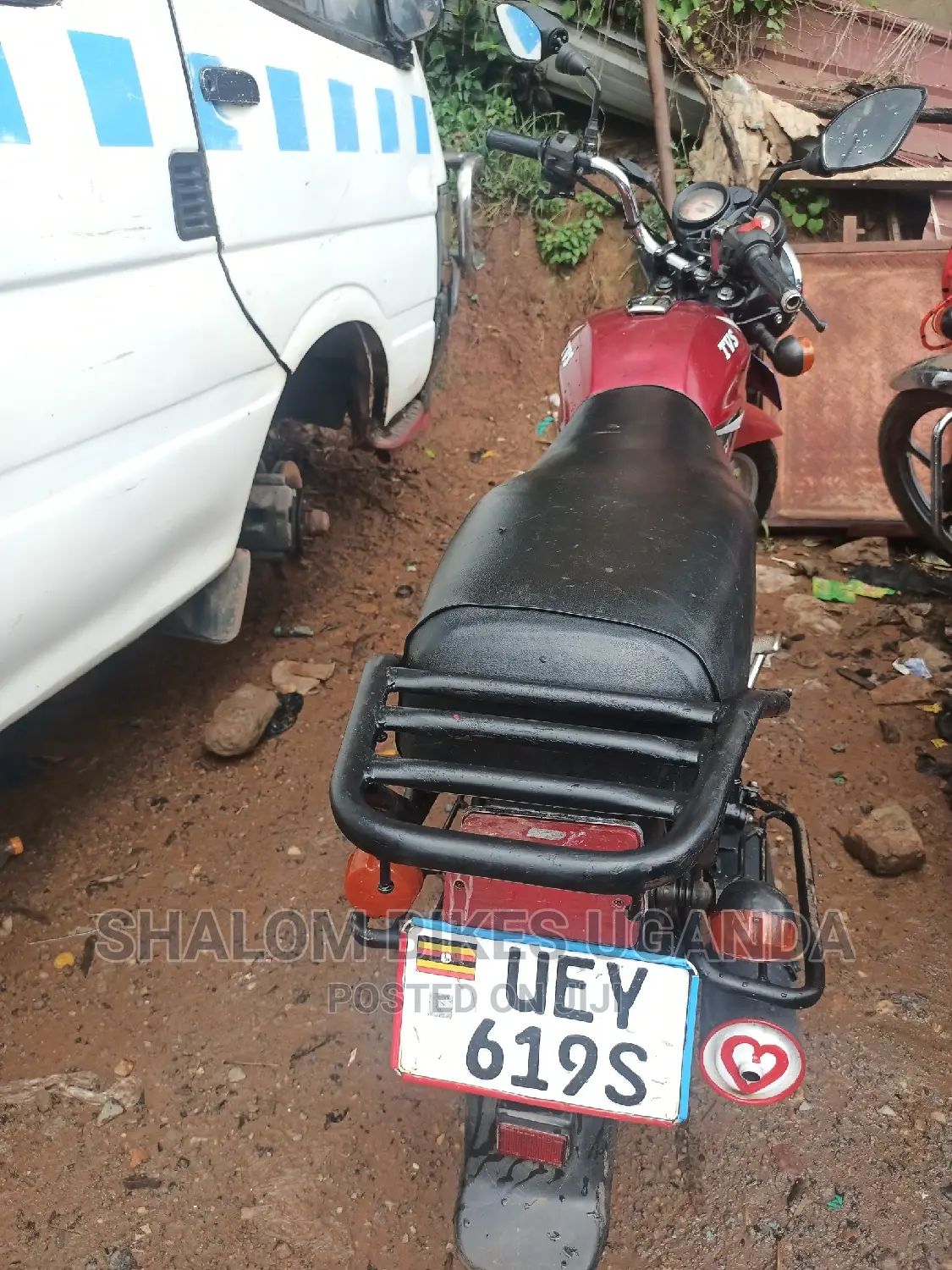 TVS HLX 125 2019 Red
