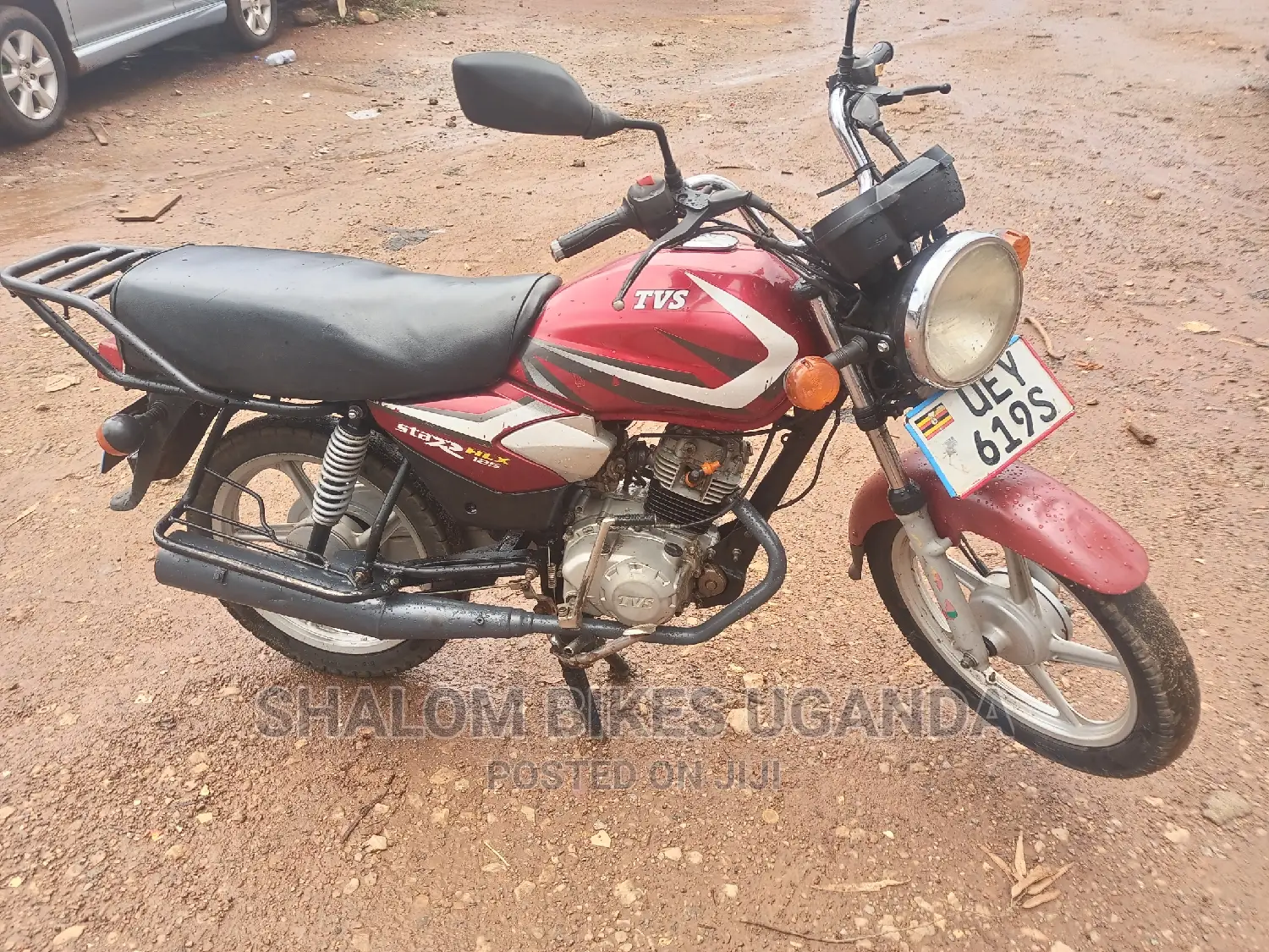 TVS HLX 125 2019 Red