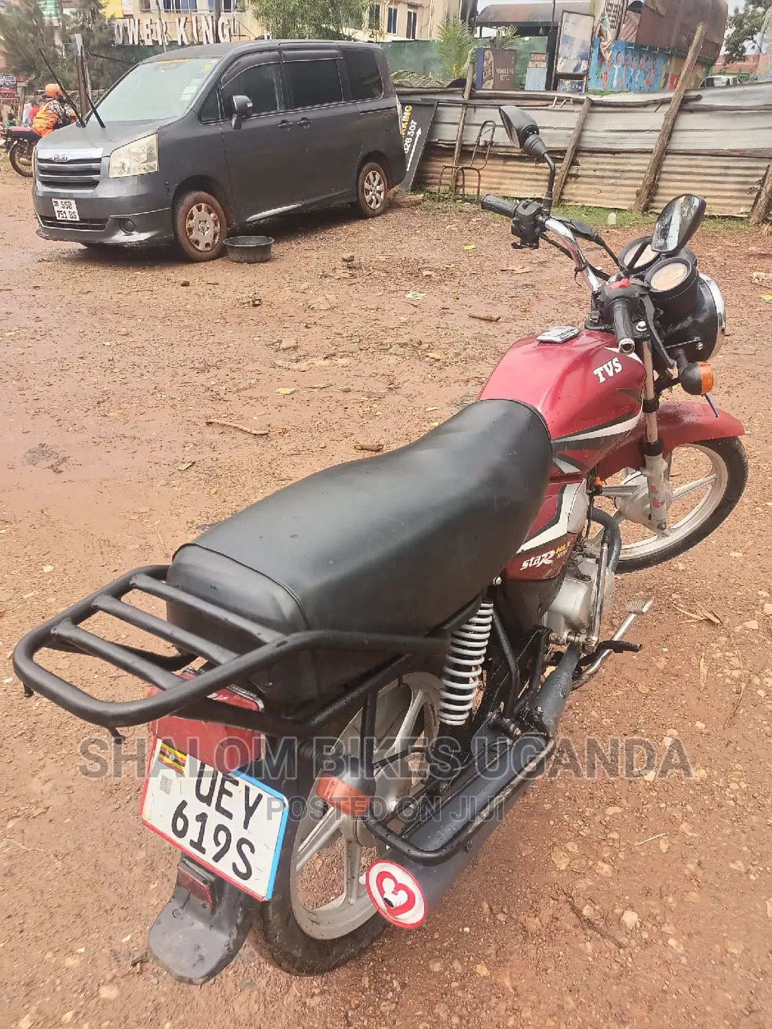 TVS HLX 125 2019 Red