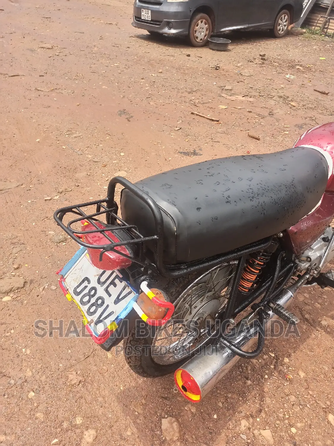 TVS HLX 125 2019 Red