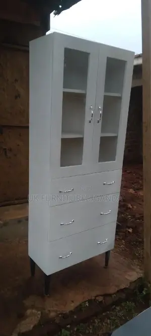 Sideboards White and Gray Legs