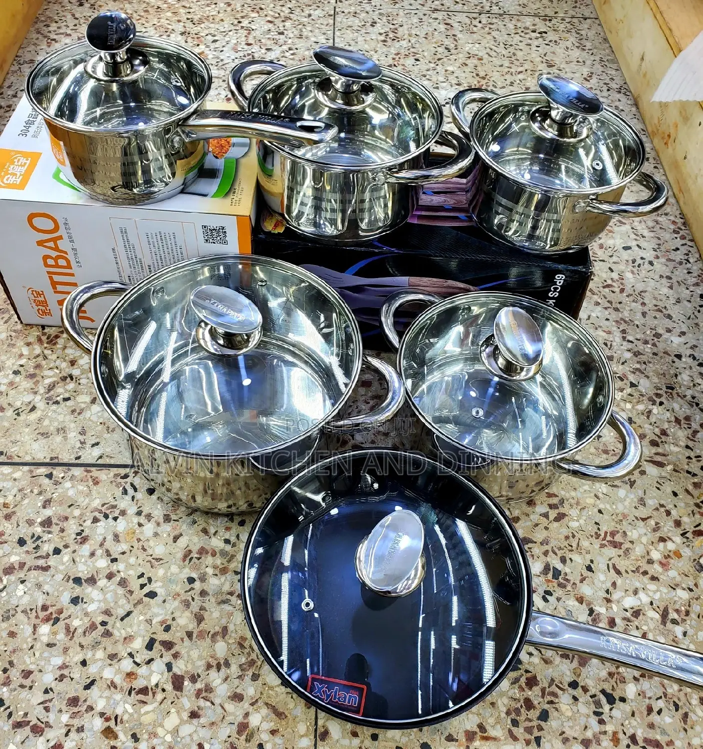 Stainless Steel Non-Stick Saucepans