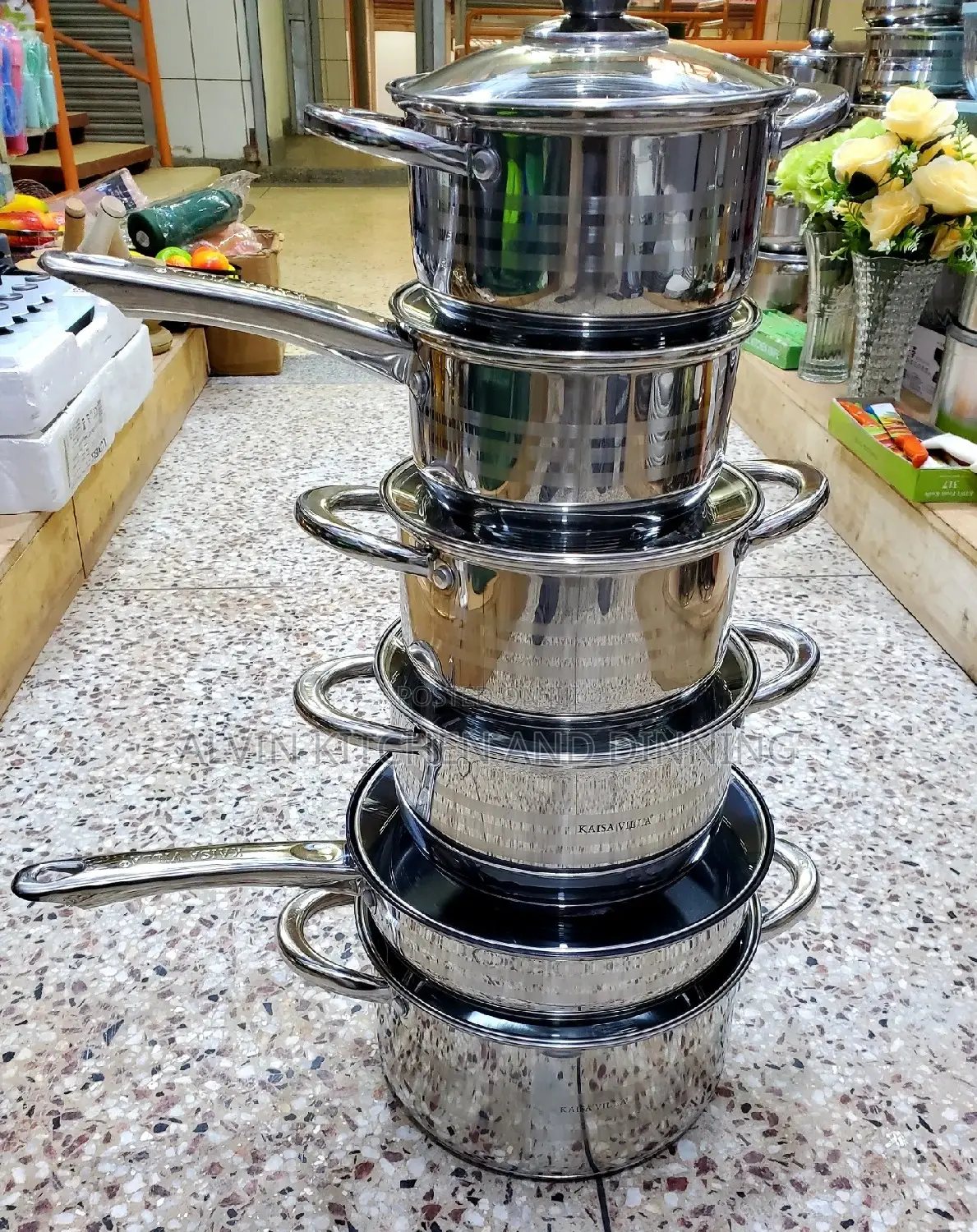 Stainless Steel Non-Stick Saucepans